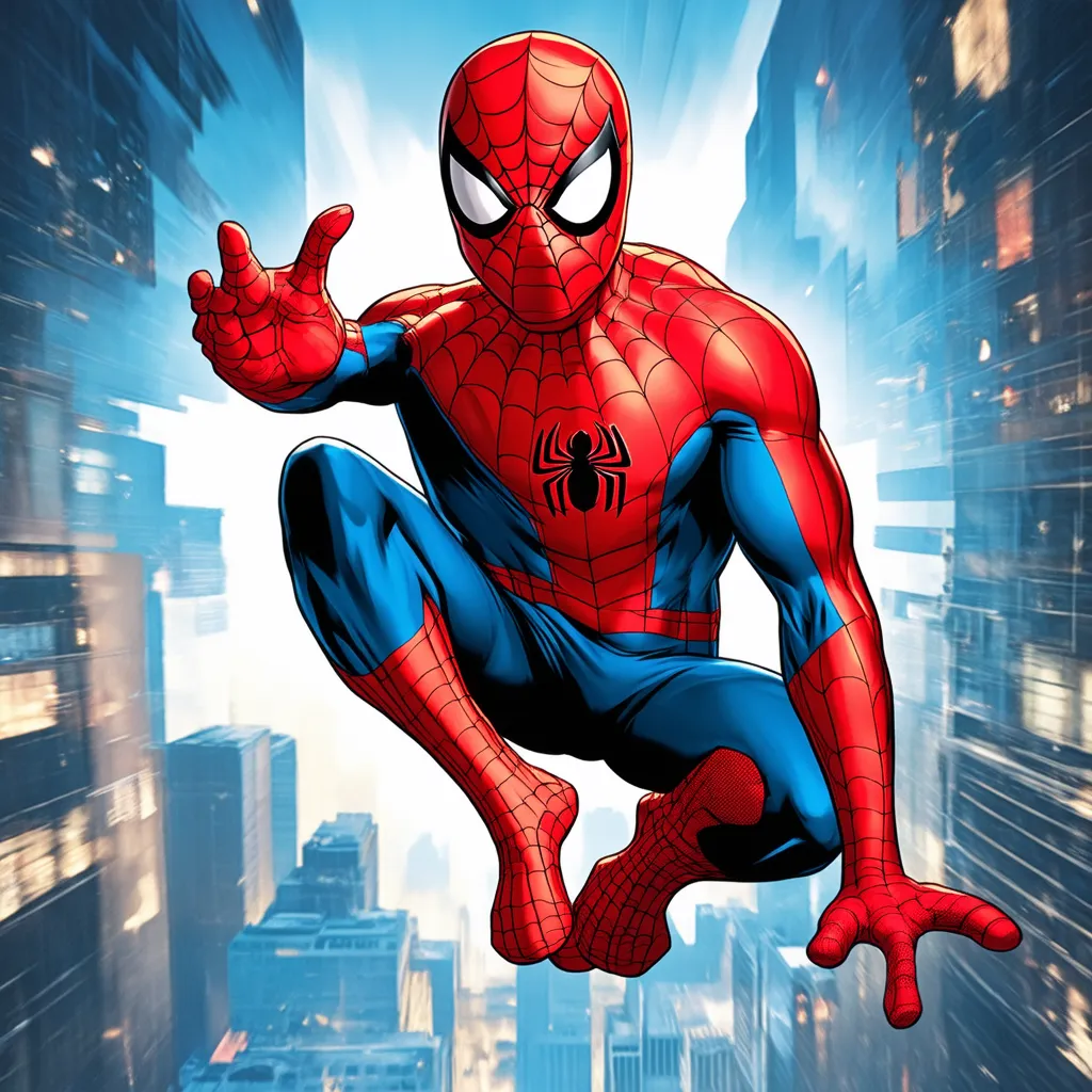 Spider-Man – The Web-Slinging Hero, Marvel Rivals' Hero, swinging through the battlefield with his webs