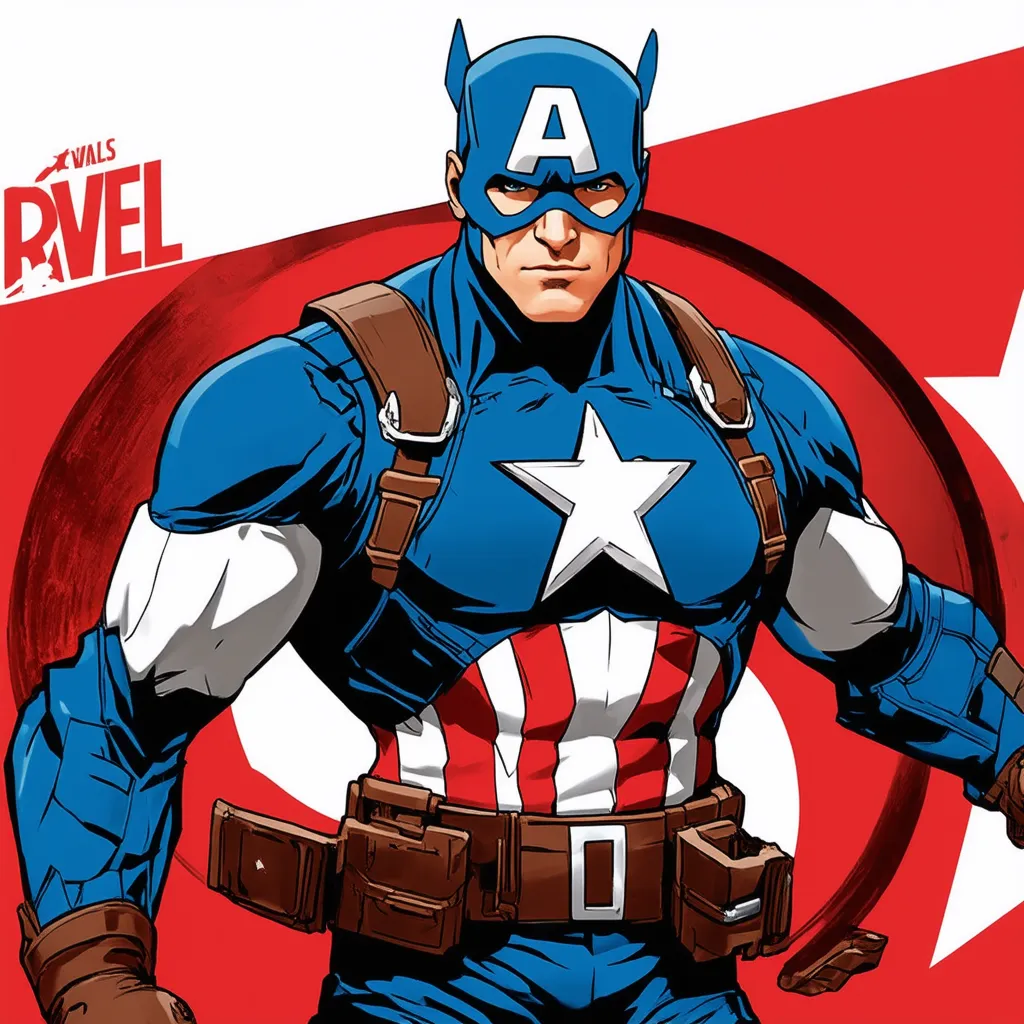 Captain America – The Super Soldier Hero, Marvel Rivals' Hero, throwing his indestructible shield in battle.