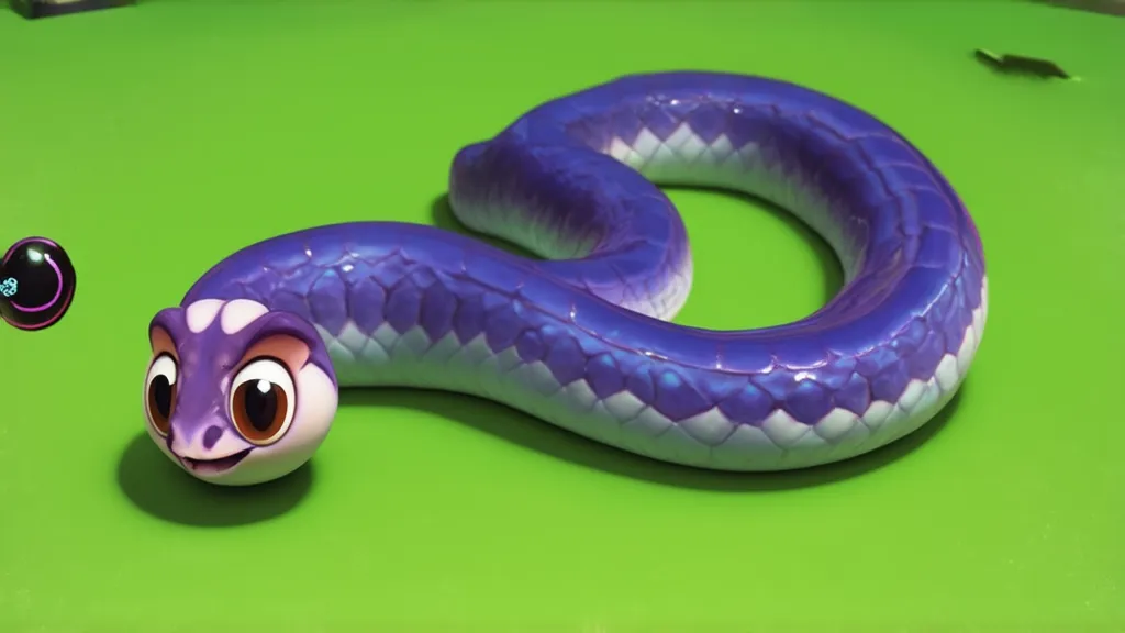 Slither.io gameplay screenshot showing a player’s snake navigating through colorful pellets in a competitive multiplayer match.