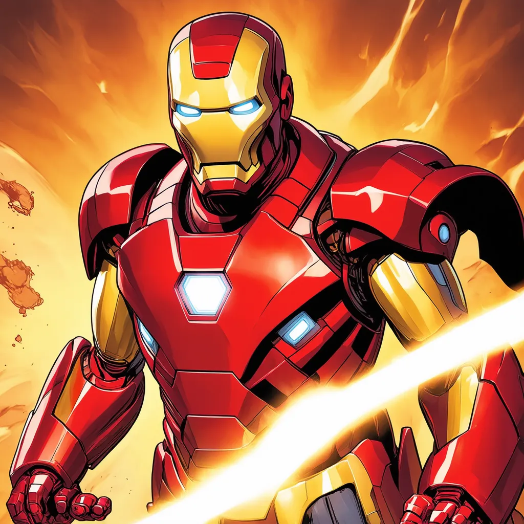 Iron Man – The Genius Inventor, Marvel Rivals' Hero, unleashing a repulsor blast from his suit